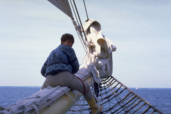 cadet aboard SEA sail training vessel Westward